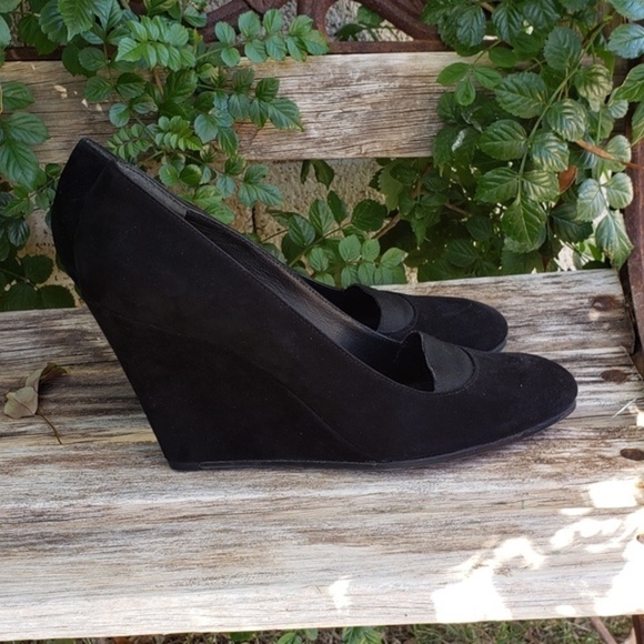 Robert Clergerie‎ Suede Wedge - Picture 1 of 6
